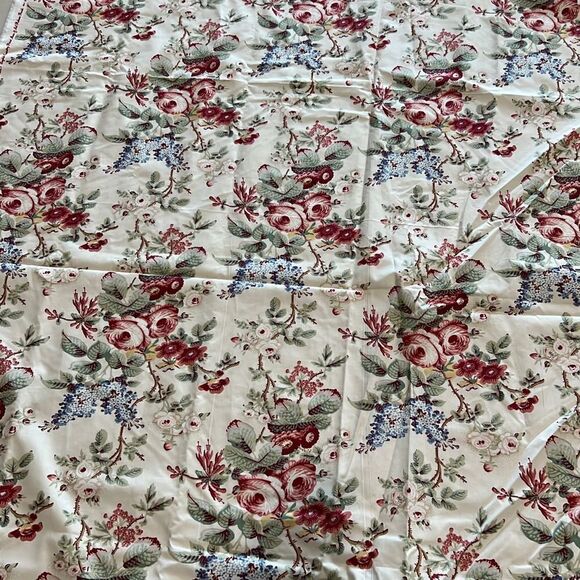 Laura Ashley English Country Print Floral Fabric 3.5” yds - Picture 2 of 6